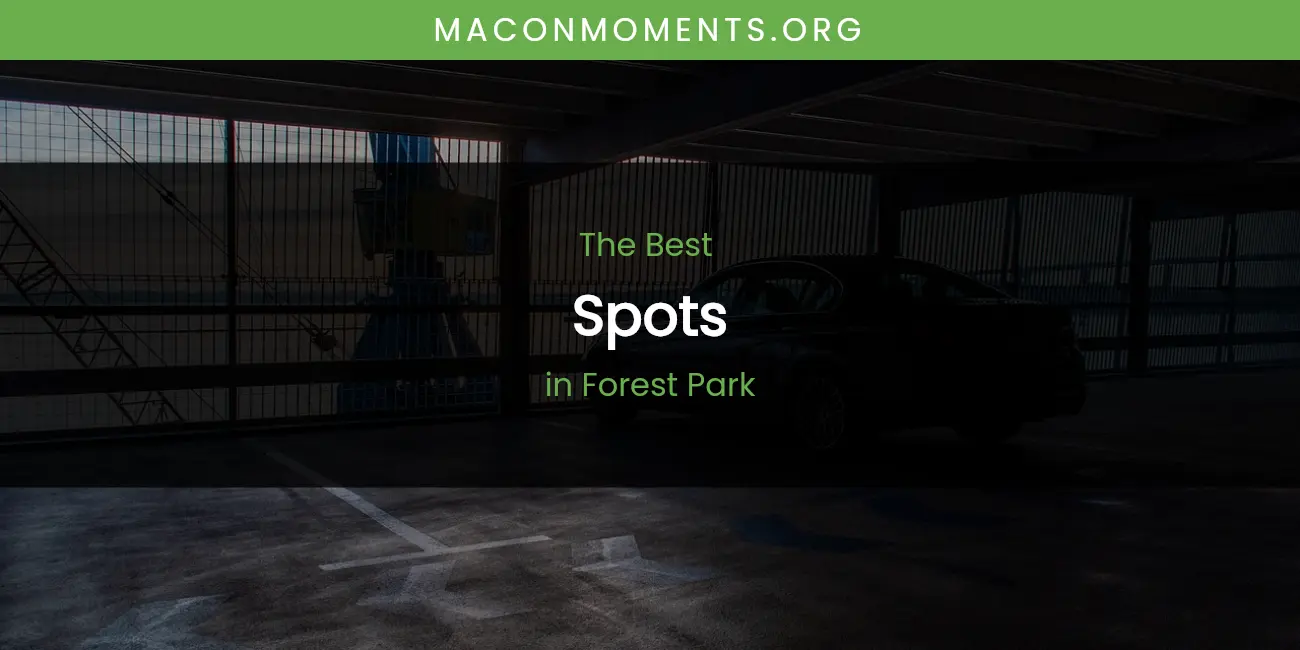 The Absolute Best Spots in Forest Park featured